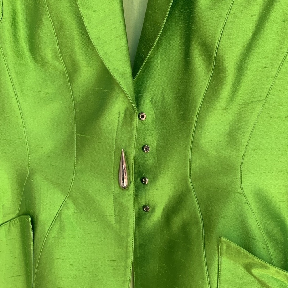 Thierry Mugler Paris Silk Pant set - Picture 7 of 8